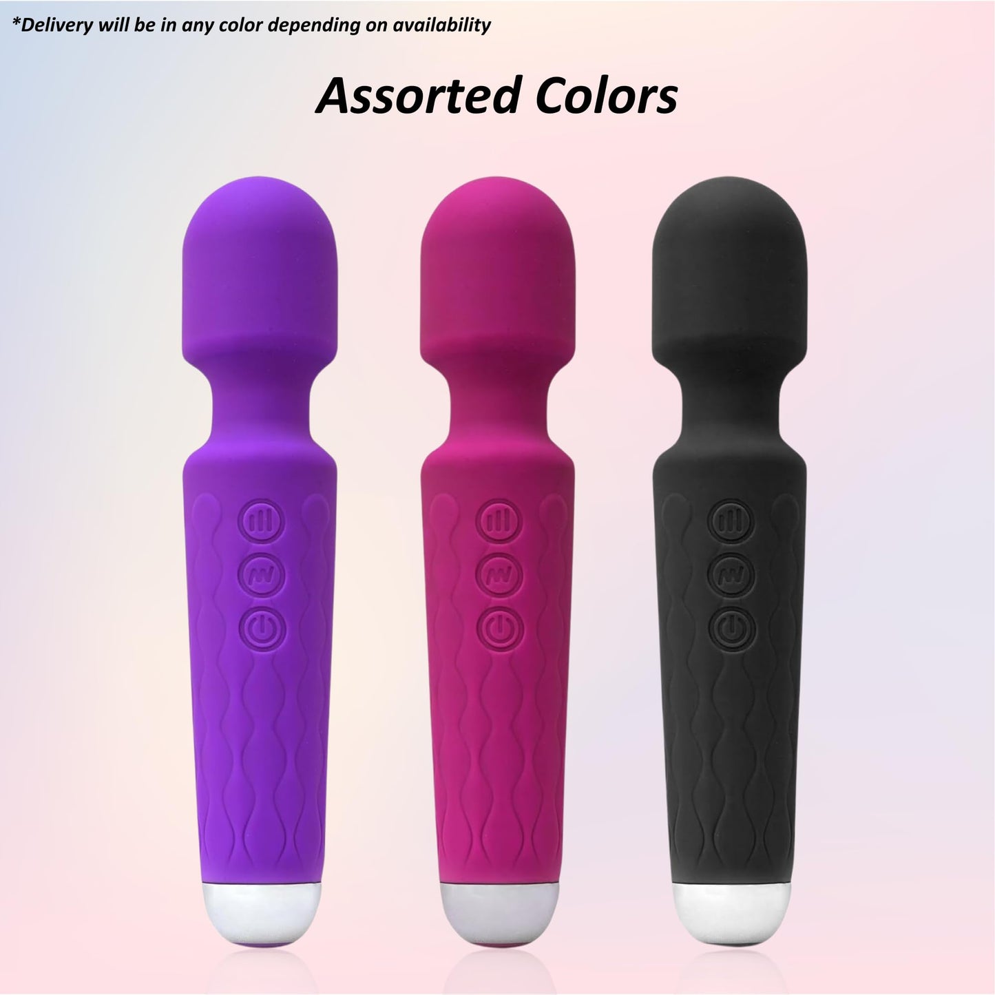Mini Magic Full Body Massager for Stress & Pain Relief | Compact & Waterproof | 5 Speed Modes | Relaxation | Travel & Skin Friendly | Stress & Pain Relief - Multicolor