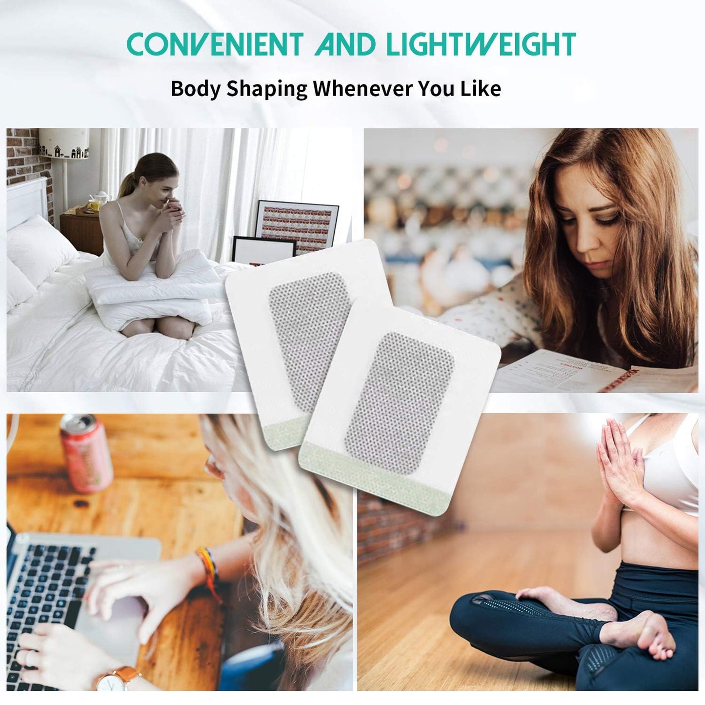 Body Shaper Sticker, Tightening Sticker for Waist Abdominal, Slimming Patches For Weight Loss Sticker For Men and Women, Anti-Cellulite & Fat Burning Quick Slimming Sticker for Beer Belly (30 Patches)