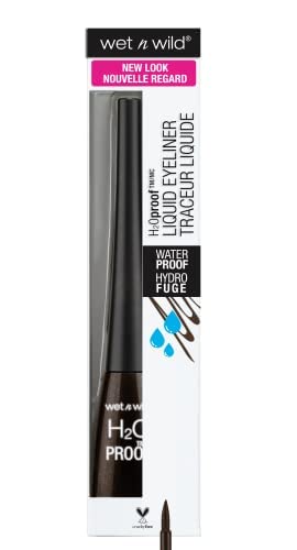 Wet n Wild, H2O Proof Felt Tip Liquid Eyeliner-Black