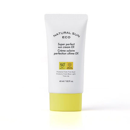 The Face Shop Naturalsun Eco Super Perfect Unisex Sun Cream Sunscreen with SPF 50+ PA +++ 45ml