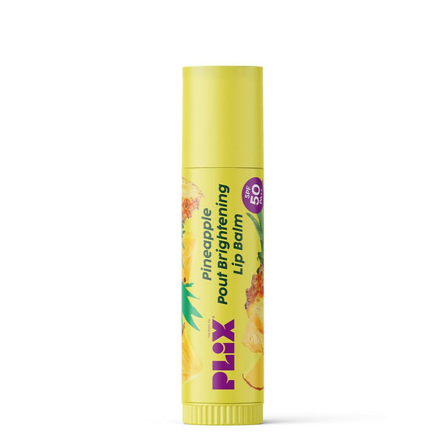 PLIX - THE PLANT FIX Pineapple Lip Balm with SPF 50 Kojic Acid & Vitamin C | SPF 50 PA ++ 4g
