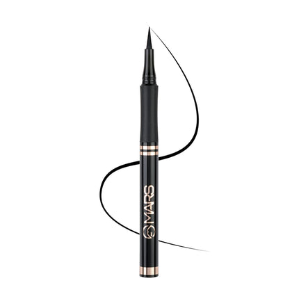 MARS Smudge Proof Liquid Pen Eyeliner with Ultra Fine Tip -1.5g