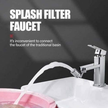Rotatable Faucet Sprayer Head,Universal Splash Filter Faucet,Kitchen Faucet Aerator Sink Movable tap Head Rotatable Filter Nozzle Swivel Movable Tap Kitchen Faucet Head