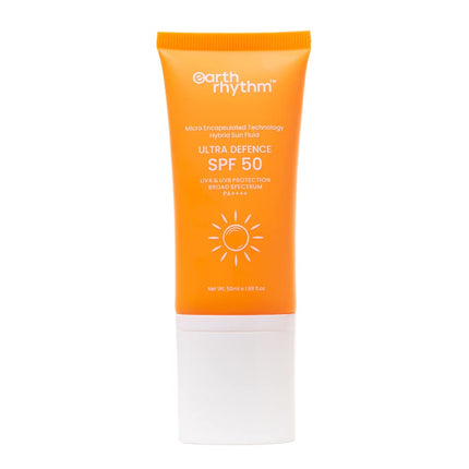 Earth Rhythm Ultra Defence Hybrid Sunscreen SPF 50 – UVA/UVB- 50ml