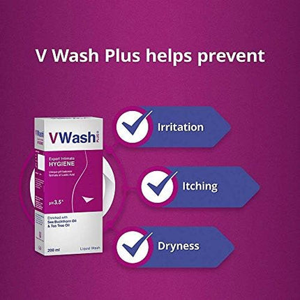 VWash Plus Expert Intimate Hygiene-200 ml