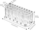 Acrylic Eyeliner Lip Liner Holder Organizer, 26 Slots Makeup Brush Pencil Organization Container, Clear Cosmetic Storage Display Holder (Only Stand) 1 Piece