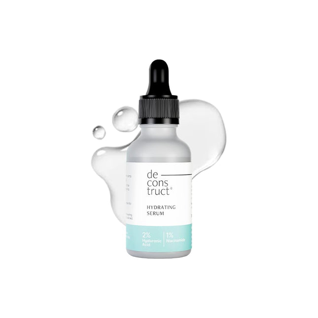 Deconstruct Hydrating Face Serum - 2% Hyaluronic Acid + 1% Niacinamide -30ml