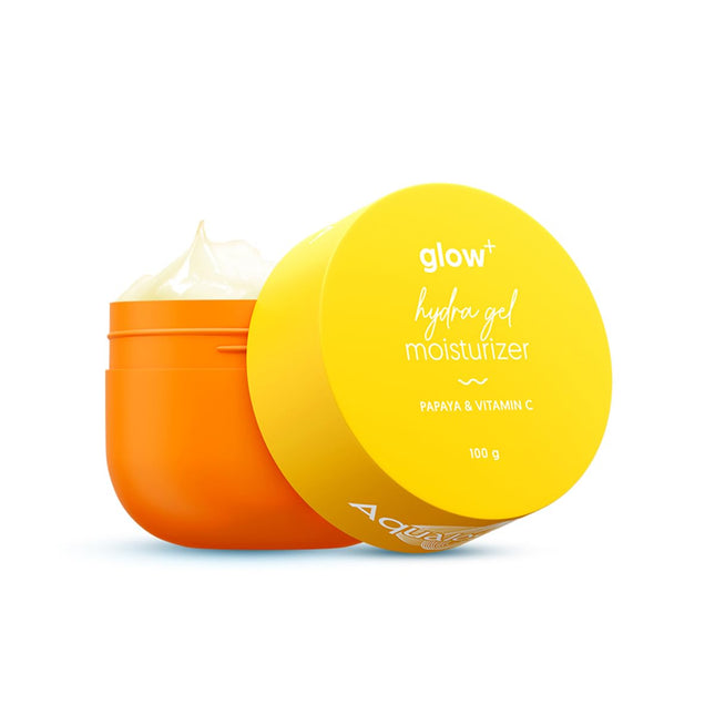Aqualogica Glow+ Hydra Gel Moisturizer with Vitamin C & Papaya - 100 g