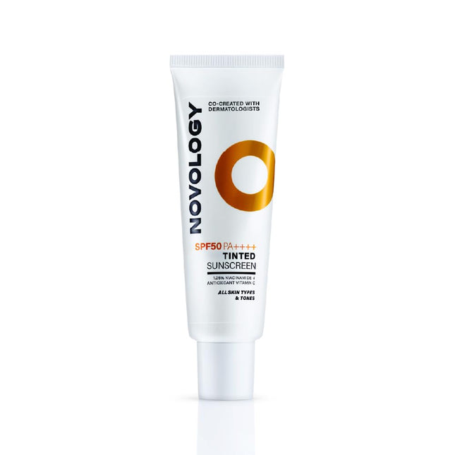 Novology SPF 50 PA++++ Tinted Sunscreen-50gm