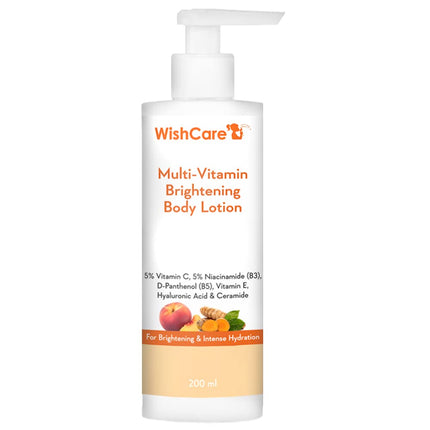 WishCare Multi-Vitamin Body Lotion - 5% Vitamin C, 5% Niacinamide-200 Ml