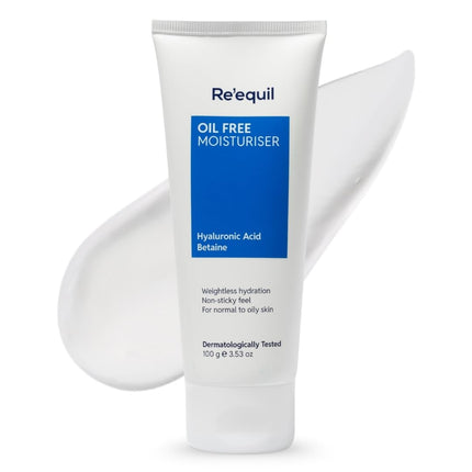 Re'equil Oil Free Moisturizer Cream With Hyaluronic Acid & Betaine-100gm