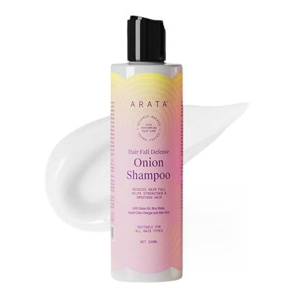 Arata Hair Fall Defense Onion Shampoo (200 ML)