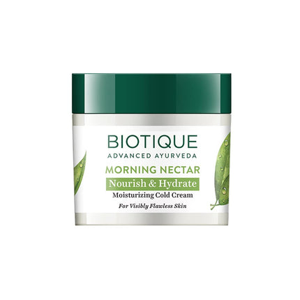 Biotique Morning Nectar Nourish & Hydrate Moisturizing Cold Cream -50g