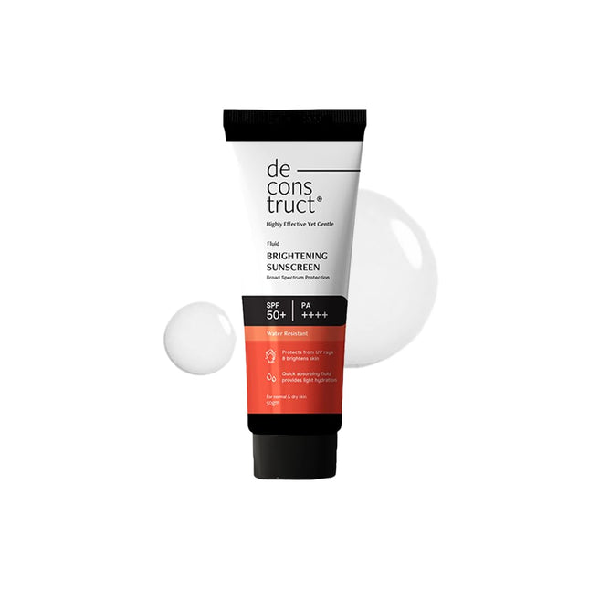 Deconstruct Brightening Fluid Sunscreen SPF 50+ with Niacinamide-50gm
