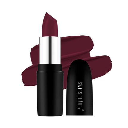 Swiss Beauty Pure Matte Creamy Lipstick-3.8gm