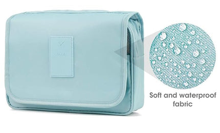 First Beauty Hanging Toiletry Bag for Women & Men Large Waterproof Travel Organizer with Hook