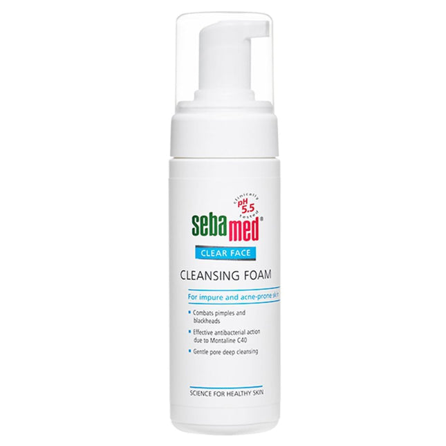 Sebamed Clear Face Cleansing Foam for Acne prone Skin 150 ml