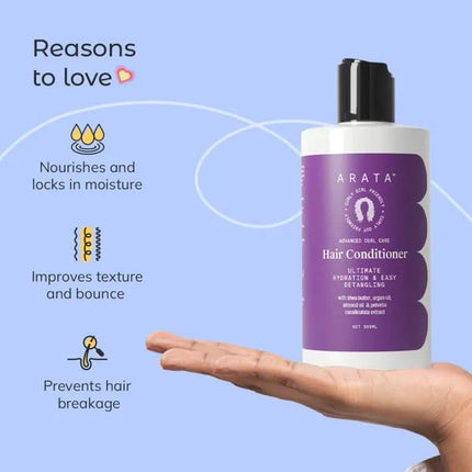 Arata Advanced Curl Care Hair Conditioner (300 Ml)