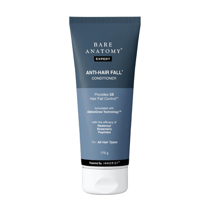 Bare Anatomy Anti-Hair Fall Conditioner with Redensyl, Rosemary & Peptides For All Hair Types | 175gm