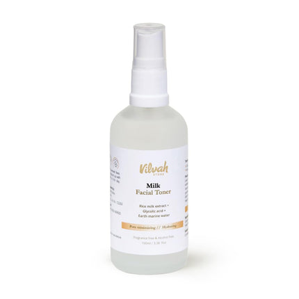 Vilvah Store Milk Face Toner 100ml (Pack of 1)