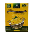 Flavory Ragi (Finger) Millet Noodles, Healthy Yet Easy to Prepare, Gluten-Free & Nutrient-Rich, High in Fiber & Protein, 175g