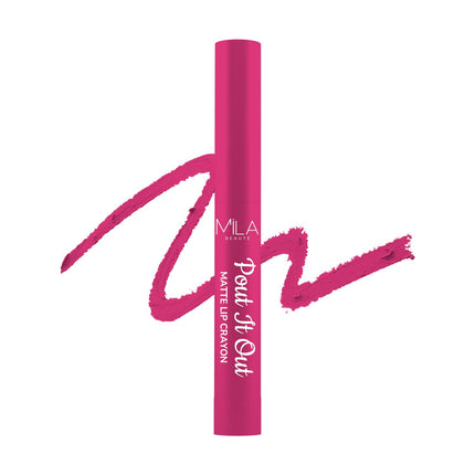 Mila Beauté Pout It Out Matte Lip Crayon-1.25g