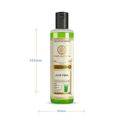 Khadi Natural Aloe Vera Hair Cleanser - 210ml