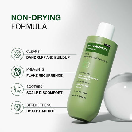 Bare Anatomy Anti-Dandruff Shampoo Unisex | 250 ml