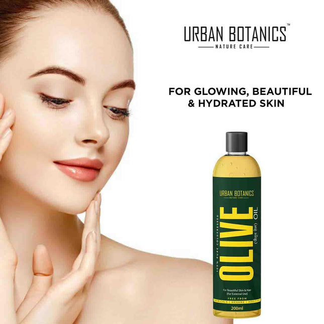 UrbanBotanics Pure Cold Pressed Olive Oil hair-200ml