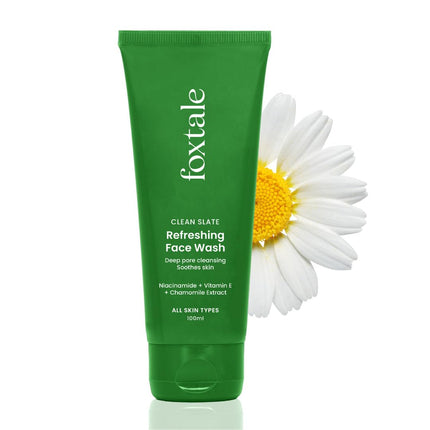 Foxtale Refreshing Face Wash for Deep Cleansing with Niacinamide - 100 ml