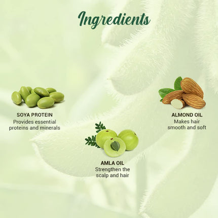 Biotique Bio Soya Protein Fresh Nourishing Shampoo & conditioner All Skin Types | 190ml