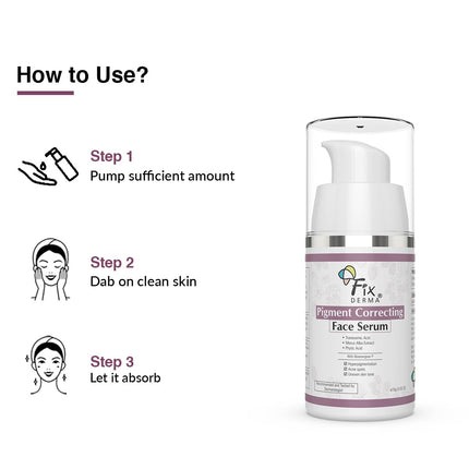 Fixderma Tranexamic Acid Pigment Correcting Serum | Face Serum-15g