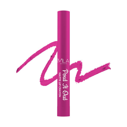 Mila Beauté Pout It Out Matte Lip Crayon-1.25g