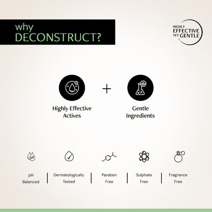 Deconstruct 1% Salicylic Acid Body Wash with 2% Glycolic Acid-200ml