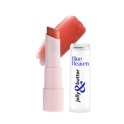Blue Heaven Jelly & Butter Lip Balm infused with Jojoba Oil, Shea Butter + Vitamin E,- 3g