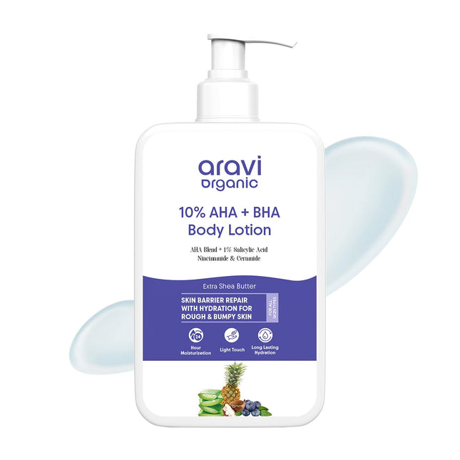 Aravi Organic 10% AHA + 1% BHA Body Lotion-200 ml
