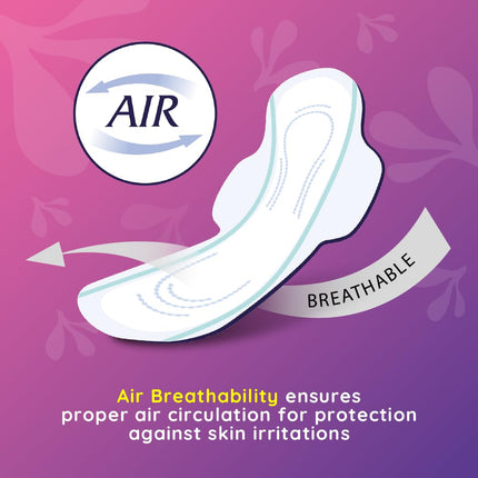 Bella Ultra Night Drai Pads Women|Sanitary Napkins Size Xxl|Pack Of 1|14 Pcs