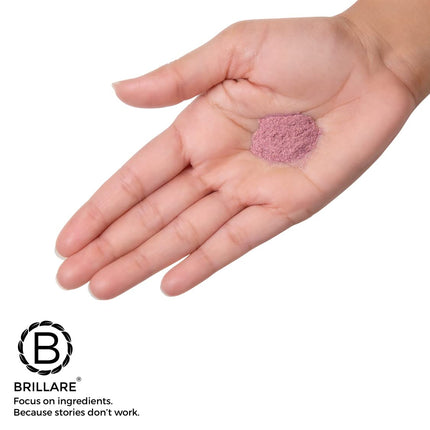 Brillare Rose Powder Sandalwood & Coconut, Anti-Ageing Face Wash