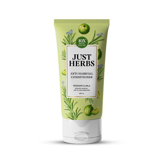 Just Herbs Anti Hairfall Conditioner | Rosemary, Amla & 14 Herbs -200ml