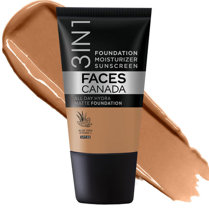 FACESCANADA Cream All Day Hydra Matte Foundation-18 ml