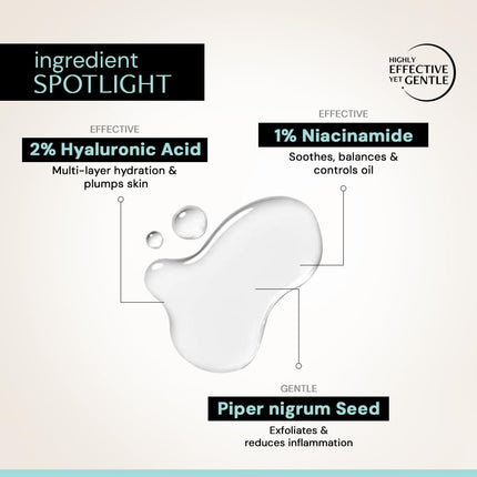 Deconstruct Hydrating Face Serum - 2% Hyaluronic Acid + 1% Niacinamide -30ml