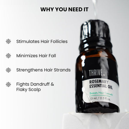 ThriveCo Rosemary Essential Oil -15 ml