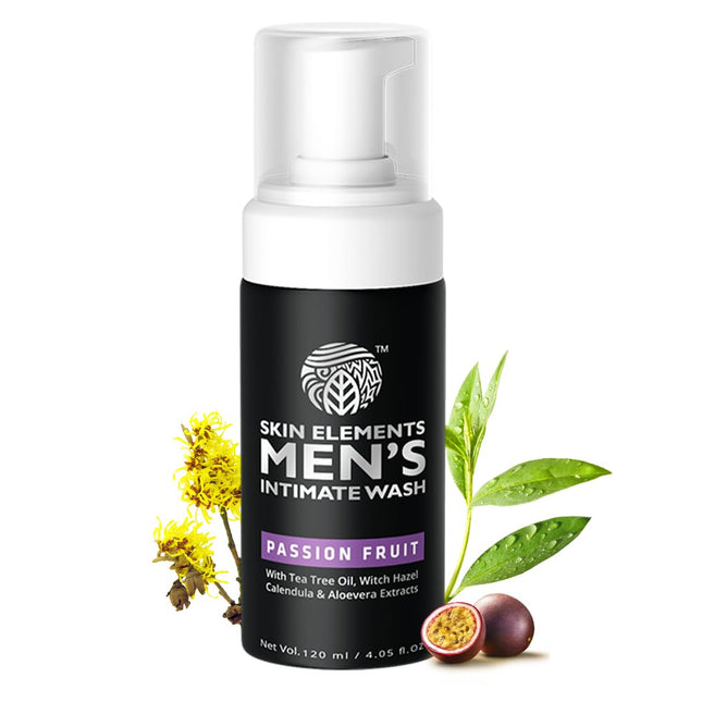 Skin Elements Men's Intimate Wash with Passion Fruit-120ML