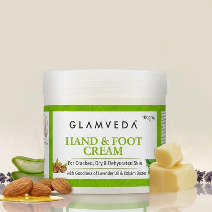 Glamveda Hand & Foot Cream-100gm