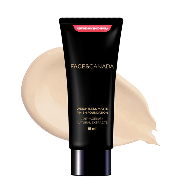 FACESCANADA Weightless Matte Finish Foundation -15ml