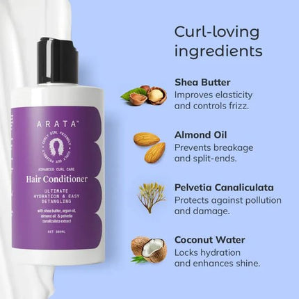 Arata Advanced Curl Care Hair Conditioner (300 Ml)