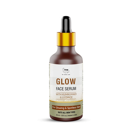 TNW-THE NATURAL WASH Glow with Kumkumadi, Licorice & Coffee Face Serum - 30ml