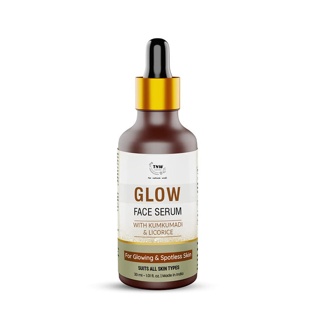 TNW-THE NATURAL WASH Glow with Kumkumadi, Licorice & Coffee Face Serum - 30ml