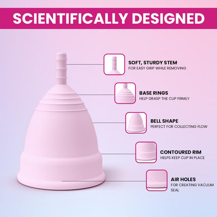 Everteen Reusable Menstrual Cup for Women