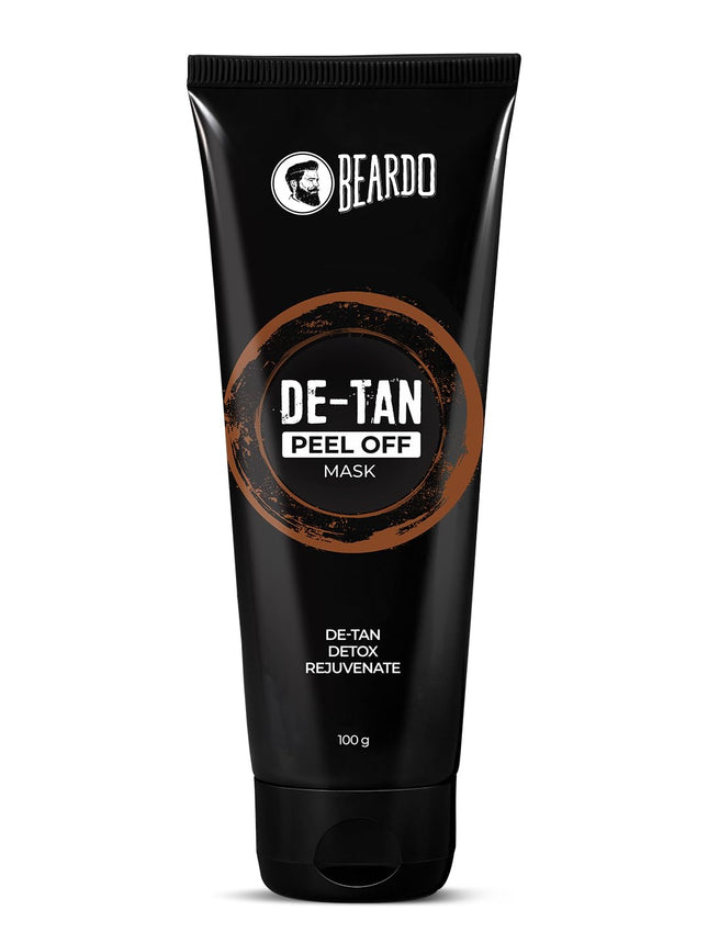 Beardo DeTan Peel off Face Mask for Men, 100g | Coffee